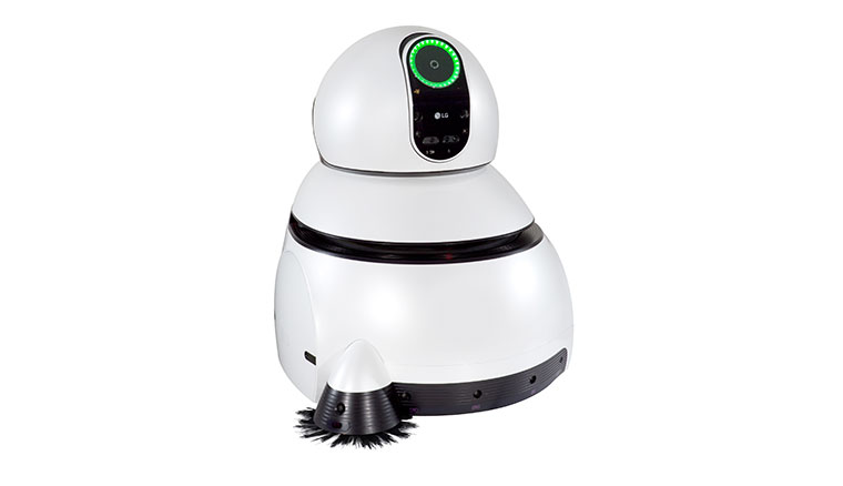 LG發表四款機器人，涵蓋家庭互動、機場導覽清潔、草皮整理