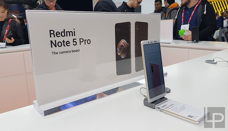 小米首次參展MWC，展出紅米Note 5 Pro等多款手機、筆電、裝置