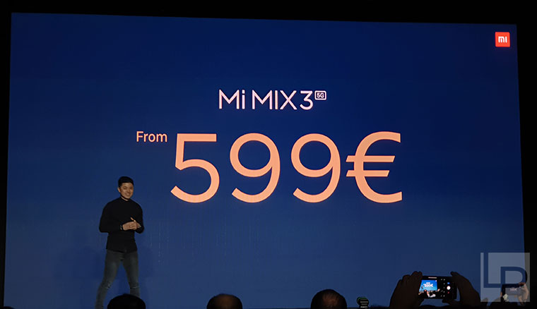 小米MIX3 5G版於MWC 2019發表，並宣布小米9於歐洲市場上市