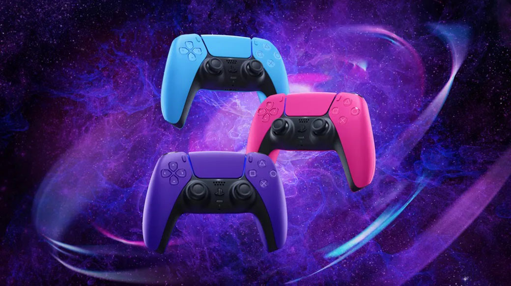 SIE推出五款彩色PS5主機護蓋與DualSense控制器新色