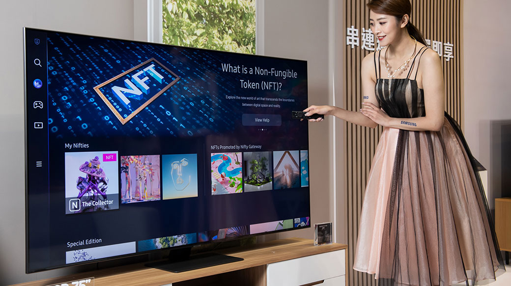 可展示NFT數位收藏，三星在台推出新款Neo QLED 8K量子電視與Lifestyle系列電視
